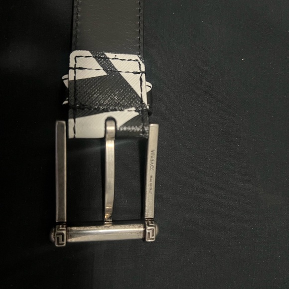 Versace Saffiano Leather Belt - Picture 3 of 5